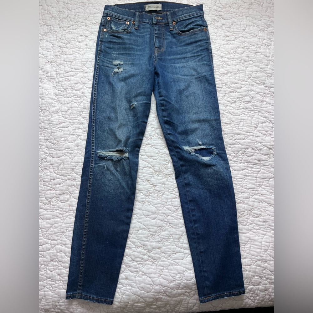 Madewell 9 Inch Higher Rise Skinny Skinny